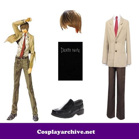 Light Yagami Cosplay Costume Guide - Death Note World - Cosplay Archive