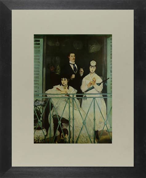 The Balcony - Manet - Framed Picture 11"x14" - Other Art