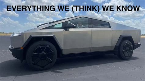 Tesla Cybertruck: Everything we (think) we know