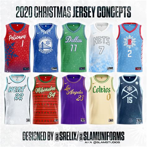 NBA 2020 Christmas Jersey Concepts :: Behance