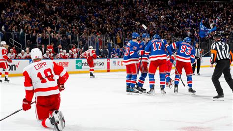 Postgame Notes: Rangers vs. Red Wings | New York Rangers