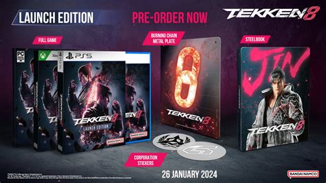 TEKKEN 8 - LAUNCH EDITION [PS5] | Store Bandai Namco