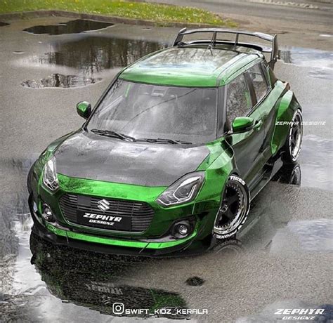 Modified Maruti Swift Looks All-set To Win Drift Championships