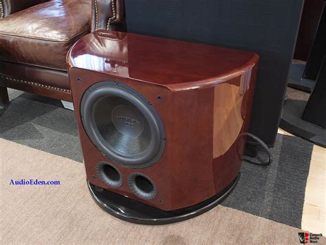 MONSTER THX 200 Subwoofer Gloss Cherry Dealer Ad - Canuck Audio Mart