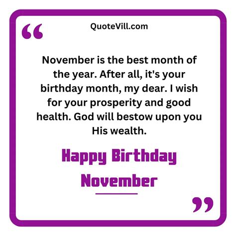 45 Best November Birthday Quotes And Wishes