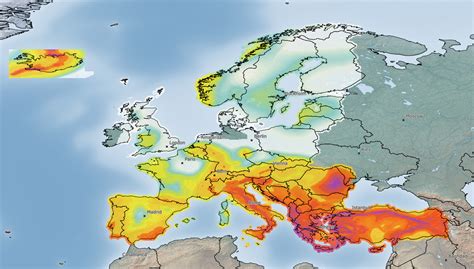 EFEHR | The earthquake hazard map of Europe