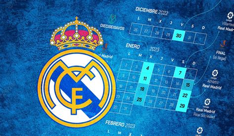 Real Madrid: El brutal calendario 'post Mundial' que le espera al Real ...