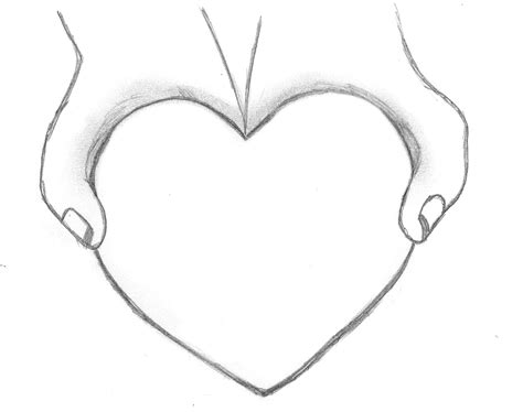 Love Heart Drawing at GetDrawings | Free download