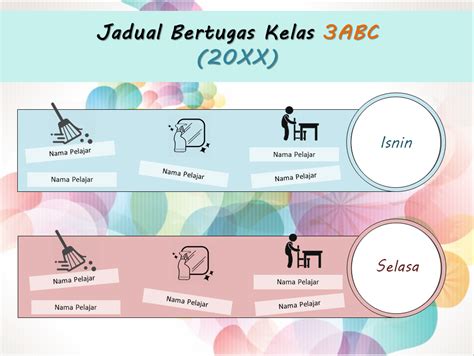 Contoh Jadual Bertugas Kelas Yang Boleh Diedit - Download RPH RPT ...