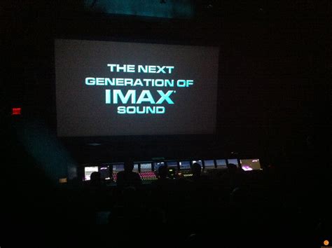 IMAX- The Next generation of IMAX sound – 12 Channel configuration ...