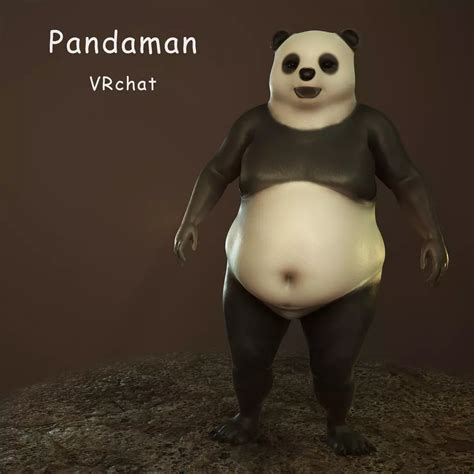 Pandaman | By 3dpaper | VRCArena