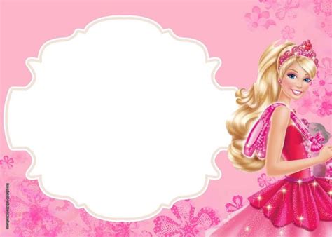 barbie birthday invitation templates free download ...