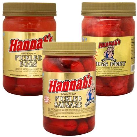 Hannah’s Pickled Quarts - available in 3 distinctive choices