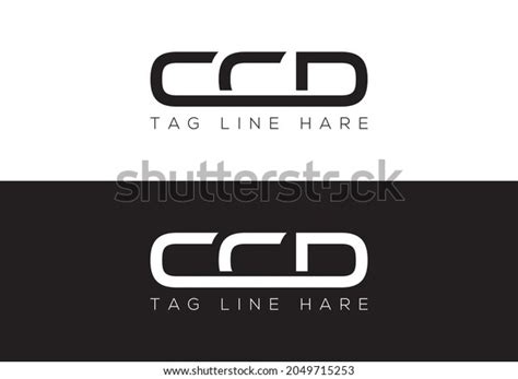 Ccd Logo Design This Logo Icon Stock Vector (Royalty Free) 2049715253