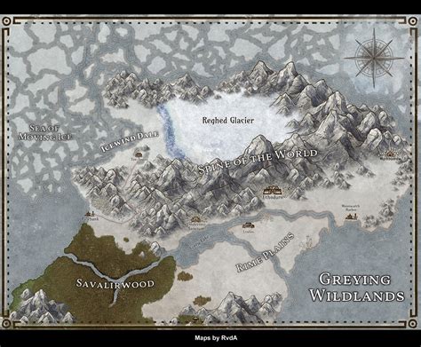 Icewind Dale in Wildemount Maps : r/rimeofthefrostmaiden