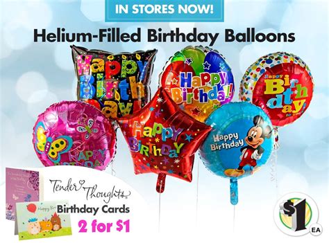 Dollar Tree: Shop Birthday Balloons for Your Next Big Bash! | Milled