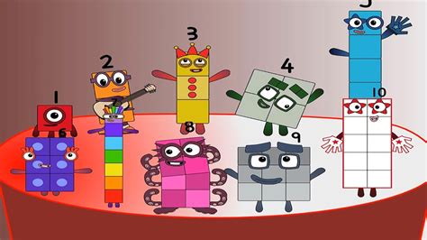 Numberblocks Band but 1-10 Fixed Sounds!Learn to Count | Learn Addition ...