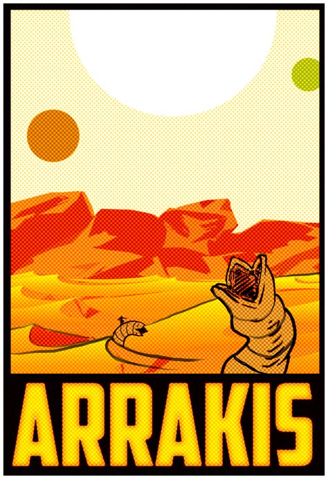 Arrakis 13 | Dune art, Dune novel, Science fiction art