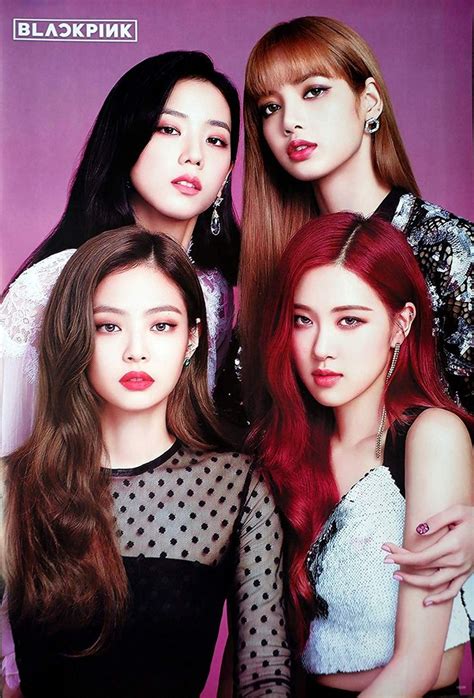 Amazon.com: Maxis Black Pink Blackpink Korean Girl Group Kpop Wall ...