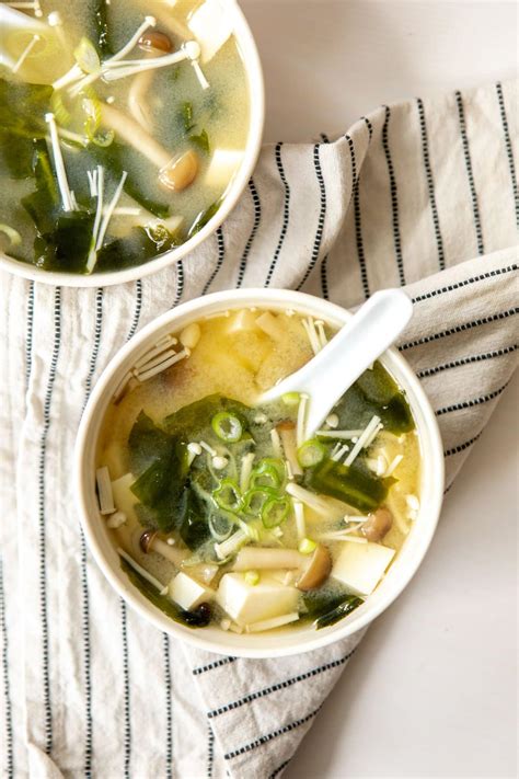 The Best Vegan Miso Soup | Easy + Healthy Recipe - From My Bowl