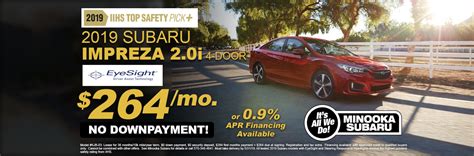 Minooka Subaru | New 2019 Subaru Dealer in Moosic, PA near Scranton PA