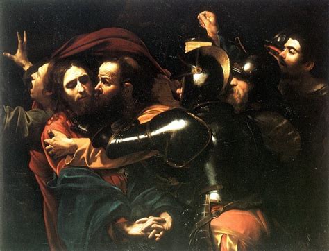 Caravaggio "Kiss of Judas" Glossy Poster - Walmart.com - Walmart.com