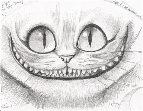 Cheshire Cat Drawing : Drawing Skill Mad Hatter Cheshire Cat Drawing ...