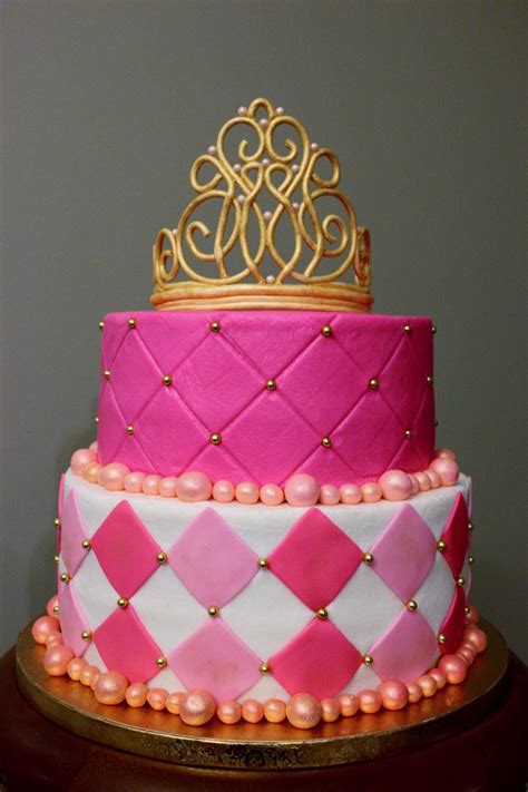 18Th Birthday Tiara Cake - CakeCentral.com