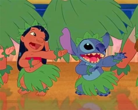 Lilo And Stitch Dancing Paint By Numbers - Numeral Paint Kit