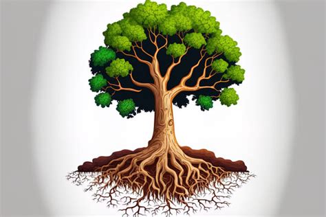 Roots Of Plants Clipart