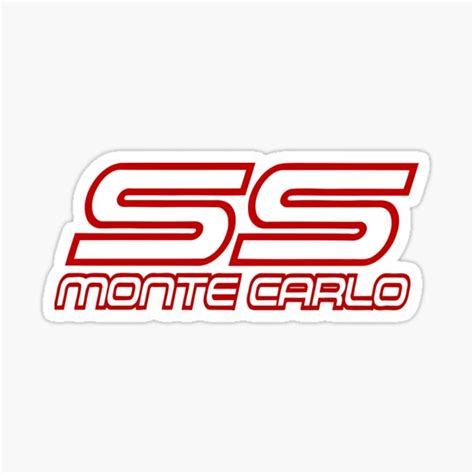 "SS Monte Carlo Car" Sticker for Sale by FaHakShop | Redbubble