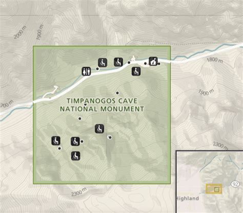 Timpanogos Cave Map