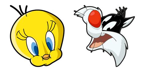 Charming Looney Tunes Tweety & Sylvester Artwork