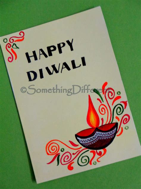 Easy Diwali Card Making - Crafting Papers