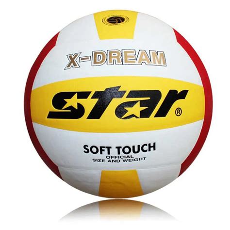 Star top brand quality official volleyball balls stand indoor outdoor ...