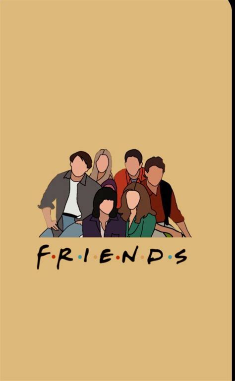 Friends TV Show Cartoon Wallpapers - Top Free Friends TV Show Cartoon ...