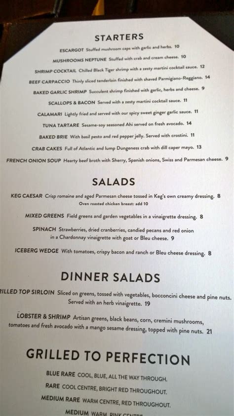 The Keg (Yaletown) - New Menu, New Offerings ~ Eating With Kirby