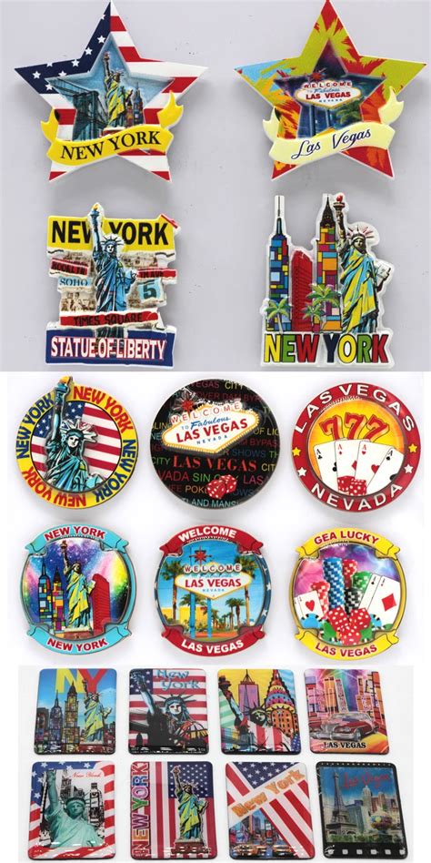 Las Vegas Souvenir Gift Set Snow Globe Keychain Purse Fridge Magnet ...