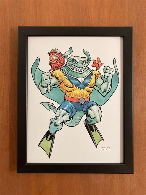 Ray Fillet TMNT Print — Black Sheep Comics