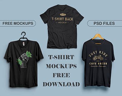 Free T-Shirt Mockups Bundle | Behance