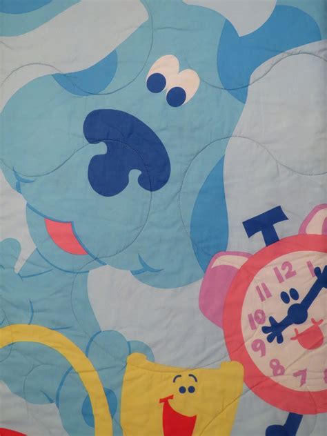 Vintage Blue's Clues Twin comforter