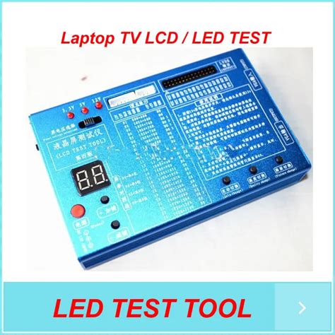 Metal shell Laptop TV/LCD/LED TEST TOOL LCD panel tester Support 7 55 ...