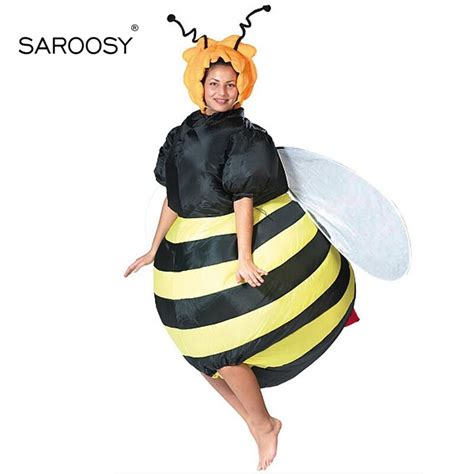 SAROOSY New Bee Cosplay Inflatable Costumes for Adult Size Halloween ...