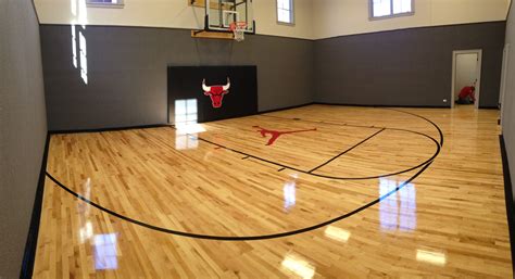 Pin by Sport Court Midwest on Wood Athletic Flooring | Home basketball ...