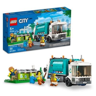 Lego City Recycling Truck Bin Lorry Toy, Vehicle Set 60386 : Target