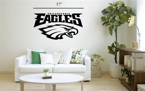 Buy Philadelphia Eagles NFL Logo Football Sticker Vinyl Decal Wall ...