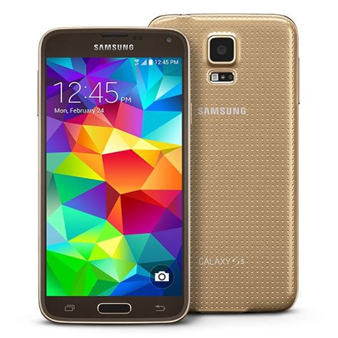 Brand New Samsung Galaxy S5 SM-G900t 16GB GOLD (T-MOBILE) New Factory ...