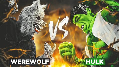 Werewolf Vs Hulk!! Marvel Monster Showdown! - YouTube