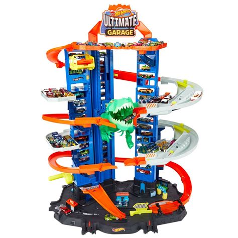 Hot Wheels City Robo T-Rex Ultimate Garage Playset