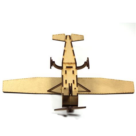 3D Puzzle Airplane MDF Wood 3D Puzzle - CKS Ventures